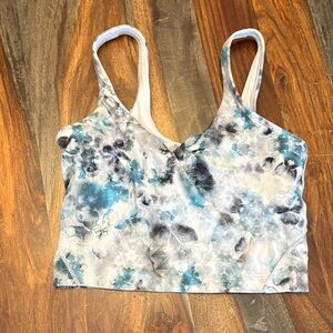 lululemon athletica Blue and Gray Camisole